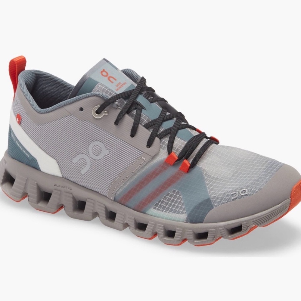 On Running Cloud X Shift Platnuim Grey Athletic Shoe W9.5